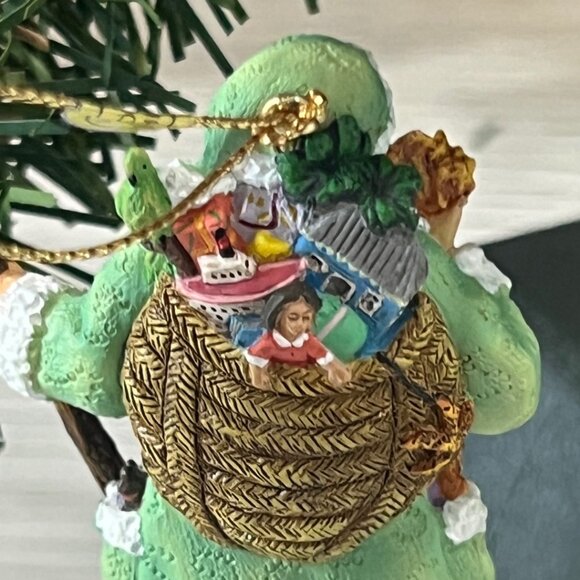 Pipka Stories of Christmas Ornament Caribbean Santa 11441 - Picture 6 of 8